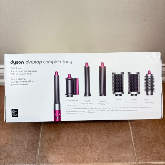 Dyson Other - Dyson Airwrap Complete Long — Pink and Silver Styling Set
